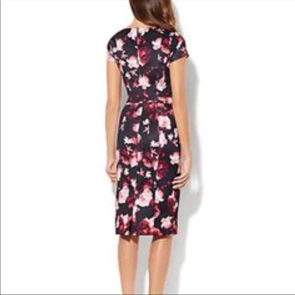 Eva Mendes Midi Floral Dress - Picture 3 of 4